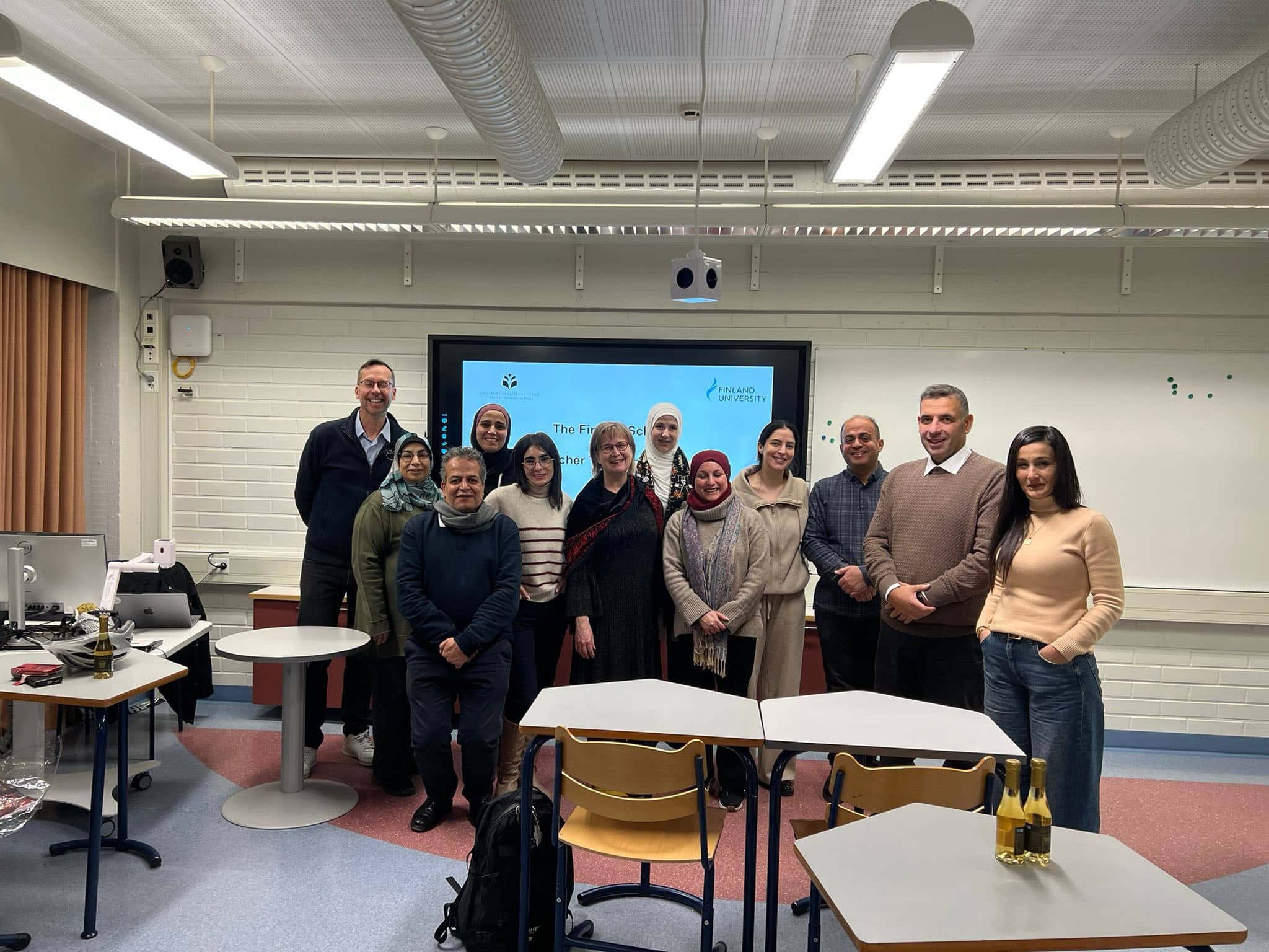 Bulletin: Birzeit, Finnish Scholars Cooperate on Teacher Training; Saudi Institution Rises in Green Ranking